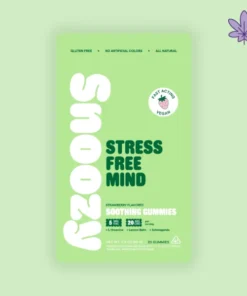 Snoozy Gummies Calm THC Infused – Strawberry