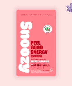 Snoozy Gummies Energy THC Extra – Sour Watermelon